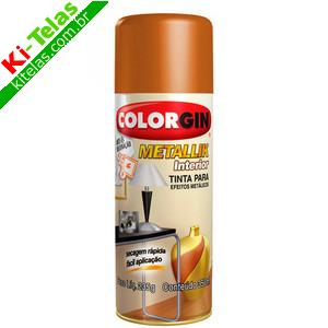 TINTA SPRAY - METALLIK - COBRE - COLORGIN