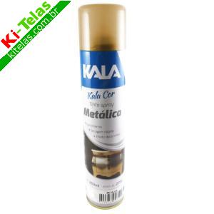 TINTA SPRAY OURO MET&Aacute;LICO - KALA