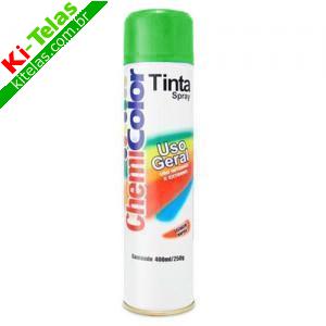 TINTA SPRAY VERDE CLARO - 400 ML - CHEMICOLOR