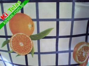 TOALHA DE MESA - 1,40M DE LARGURA - CITRUS AZUL - PADR&Atilde;O