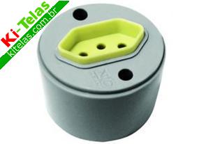 TOMADA SOBREPOR REDONDA 20A - PERLEX