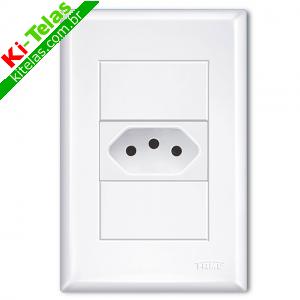 TOMADA SIMPLES - 2P+T - 10A/250V - LINHA LIZ - TRAMONTINA
