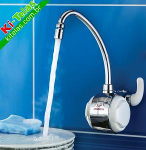 TORNEIRA ELETRICA VERSATIL - CROMADA - 5500W - 220V - LORENZETTI