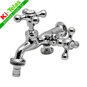 TORNEIRA PARA TANQUE E MAQUINA DE LAVAR METAL CROMADA - MARCHEZAN