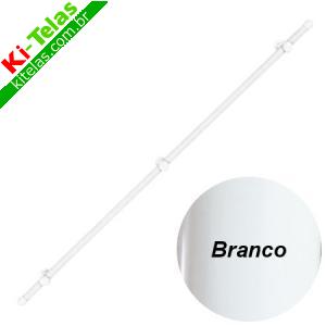 VAR&Atilde;O P/ CORTINA - 2,0M - BRANCO - PADR&Atilde;O