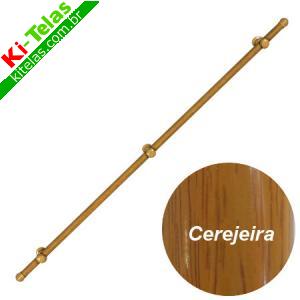 VAR&Atilde;O P/ CORTINA - 2,0M - CEREJEIRA - PADR&Atilde;O