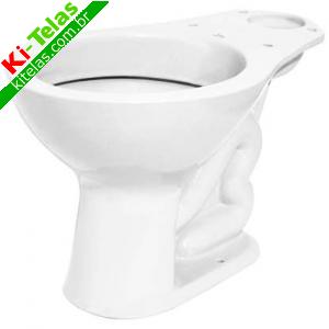 VASO SANIT&Aacute;RIO PARA CAIXA ACOPLADA IZY - BRANCO GELO - DECA