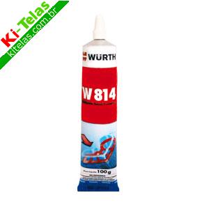 VEDANTE SEMI-SECATIVO A BASE DE BORRACHA SINT&Eacute;TICA - W814 - 100G - WURTH