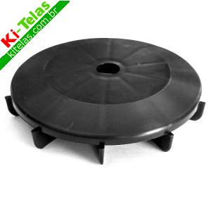 VENTOINHA FECHADA FURO 12MM - DI&Acirc;METRO 95MM - UNISYSTEM - GAREN