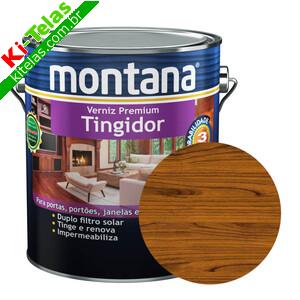 VERNIZ MAR&Iacute;TIMO TINGIDOR ALTO BRILHO - IMBUIA - 900ML - MONTANA