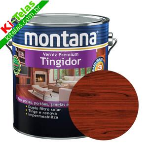 VERNIZ MAR&Iacute;TIMO TINGIDOR ALTO BRILHO - MOGNO - 900ML - MONTANA